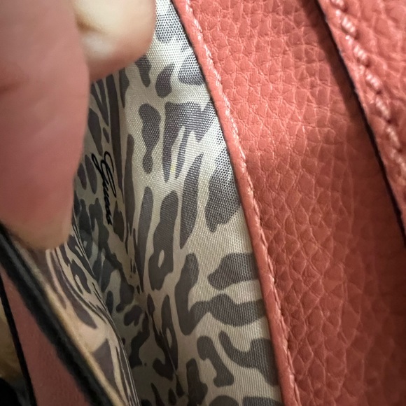 Guess Pink Leather Crossbody Purse - Picture 5 of 8